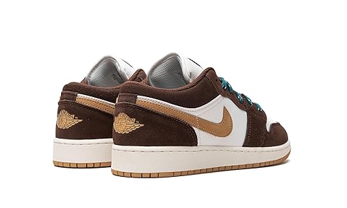 Amazon.com | Big Kids Air Jordan 1 Low SE GS Cacao Wow